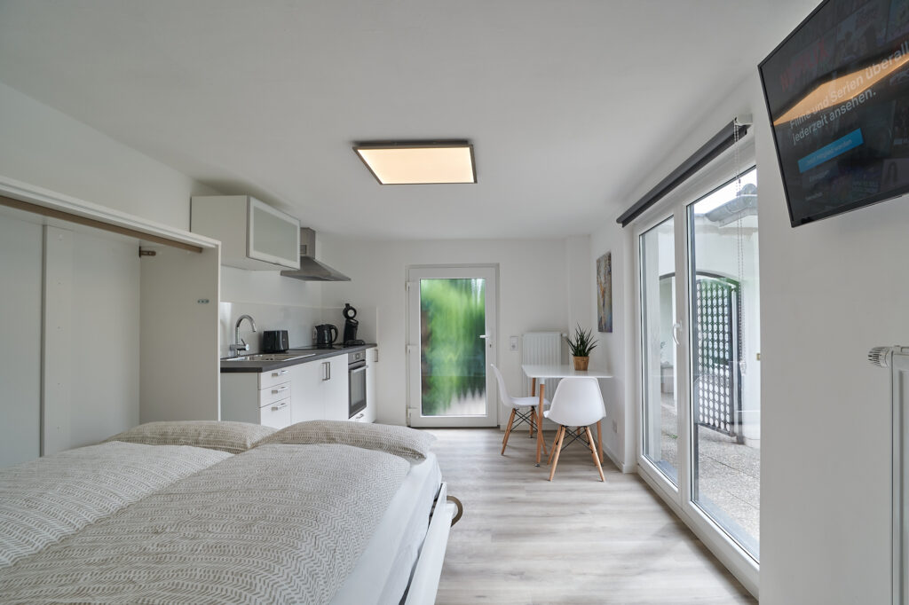 Ferienwohnung am blauen See Königswinter – Schlafzimmer